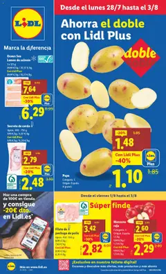 Vista previa del folleto de la tienda Lidl válido desde el 28/07/2025 