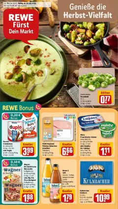 Vorschau von dem Prospekt des Geschäftes Rewe, gültig ab dem 19.10.2025