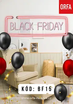 Náhled nabídky: ORFA nábytek Black Friday platný od 24.11.2025