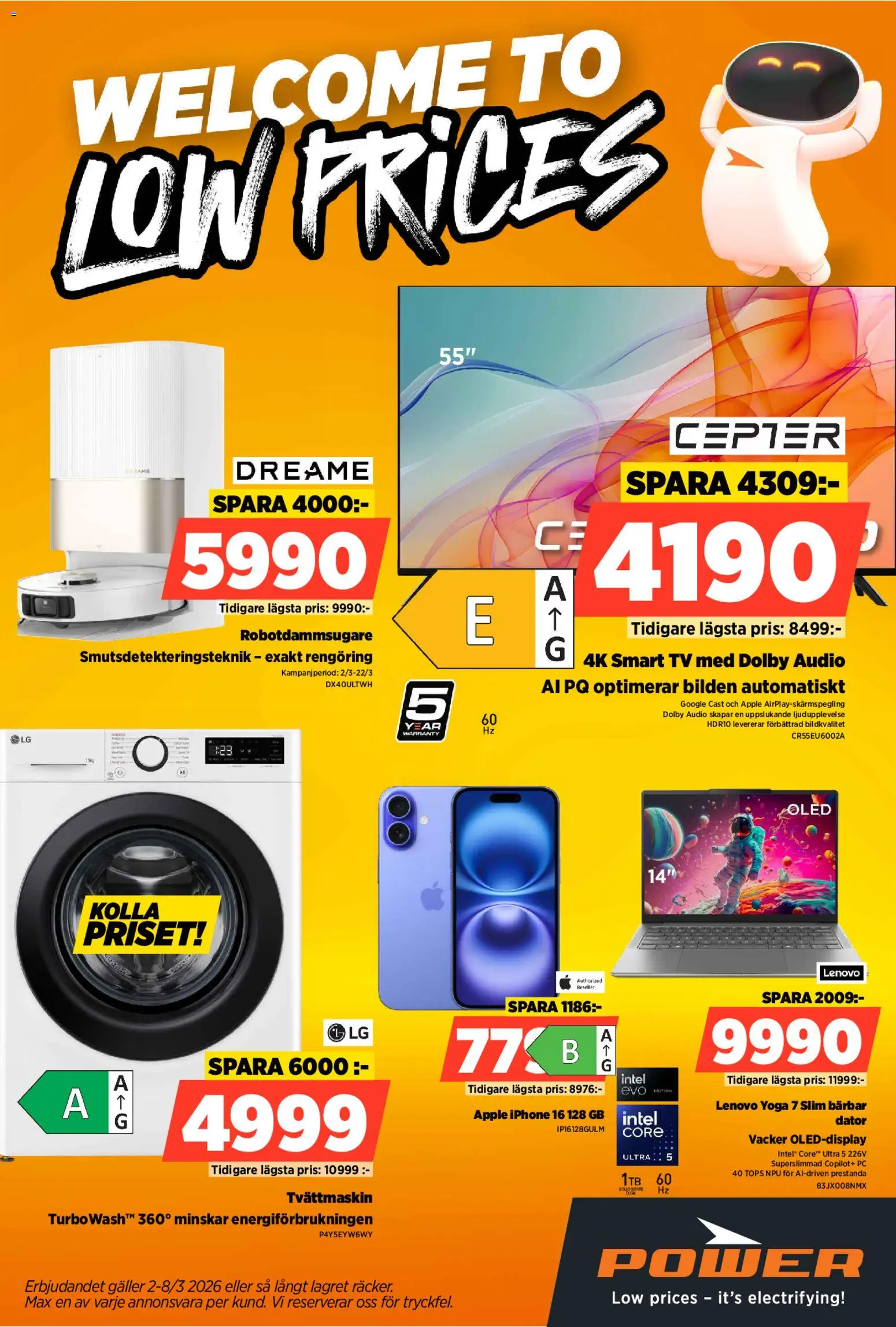 Förhandsgranska reklamblad Power erbjudanden från butik Power gäller från 02/03/2026