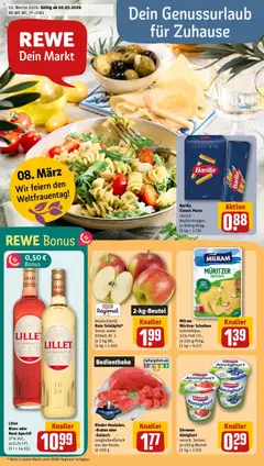 Vorschau von dem Prospekt des Geschäftes Rewe, gültig ab dem 02.03.2026