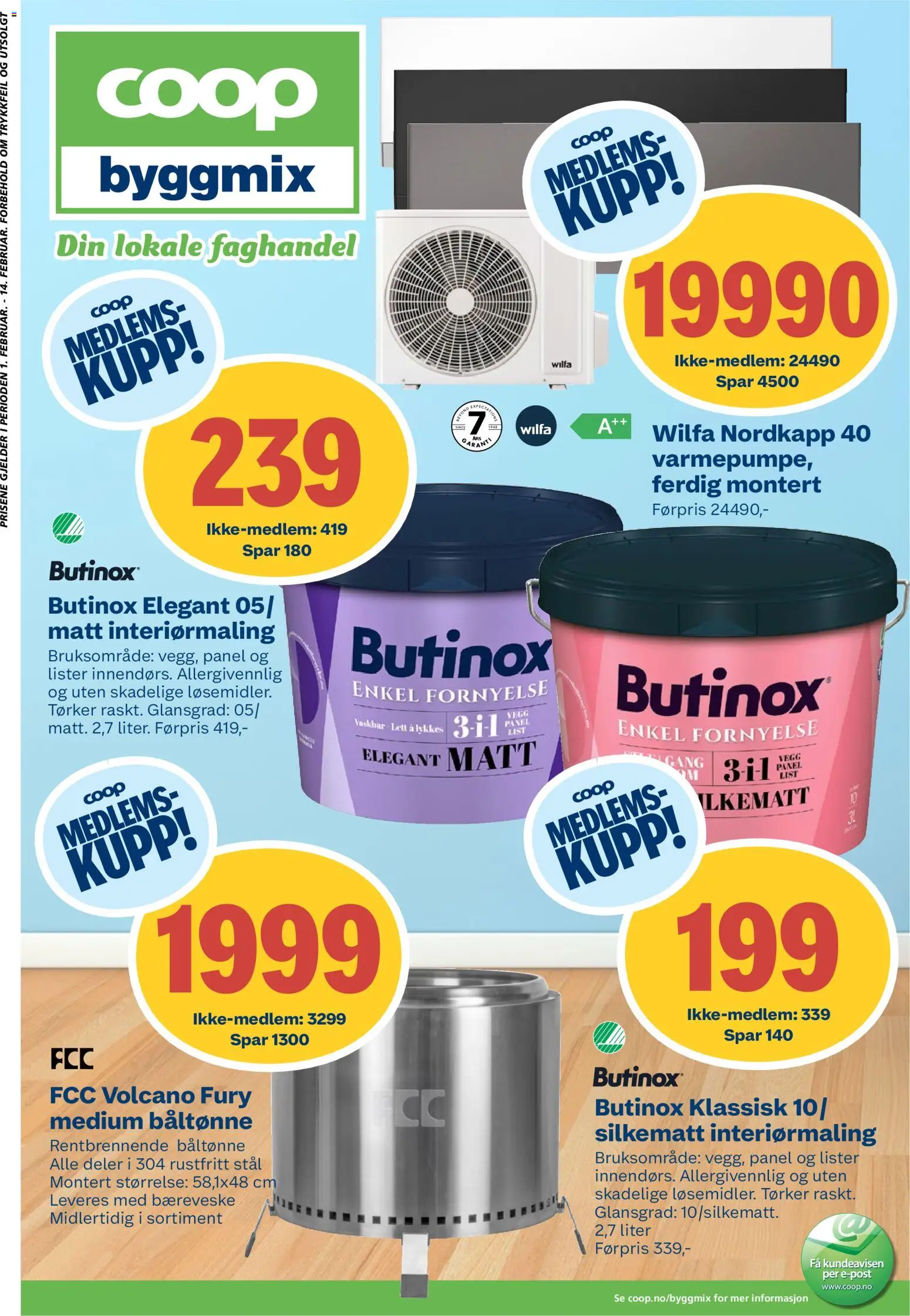 Forhåndsvis Kundeavis fra butikk Coop Byggmix gyldig fra 02/02/2026
