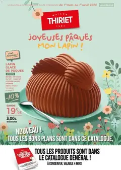 Prévisualisation de Thiriet - Catalogue Livraison 2026 Promo du magasin Thiriet formulaire valide 01/03/2026