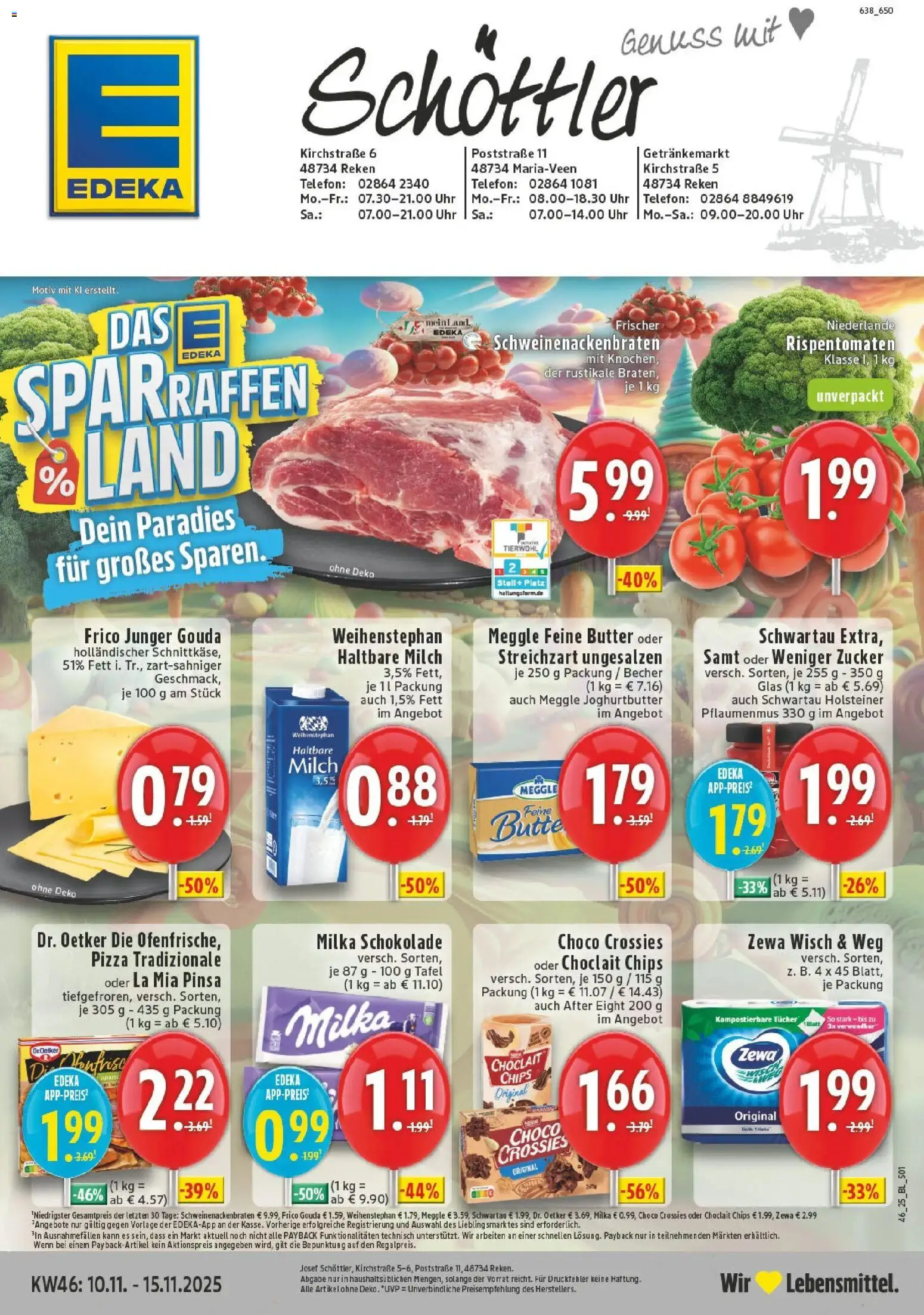 Vorschau von dem Prospekt des Geschäftes Edeka, gültig ab dem 10.11.2025