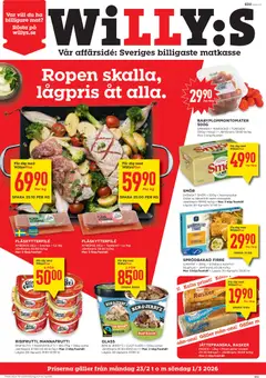 Förhandsgranska reklamblad Aktuella reklamblad Willys från butik Willys gäller från 23/02/2026