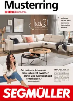 Vorschau von dem Prospekt des Geschäftes Segmüller, gültig ab dem 03.11.2025