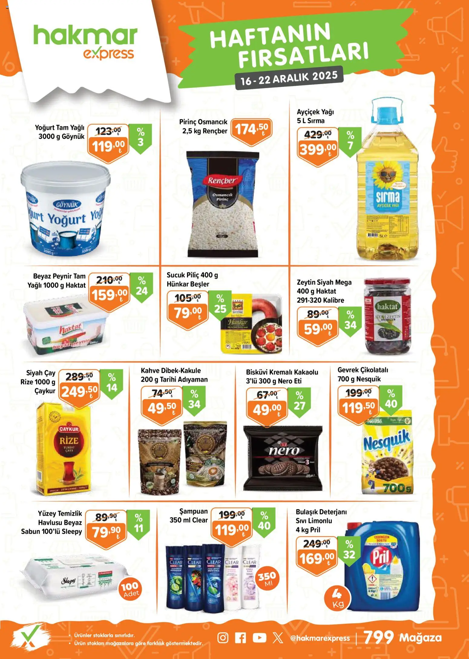 Hakmar Express Katalog 16.12.2025 - Broşürünün önizlemesi