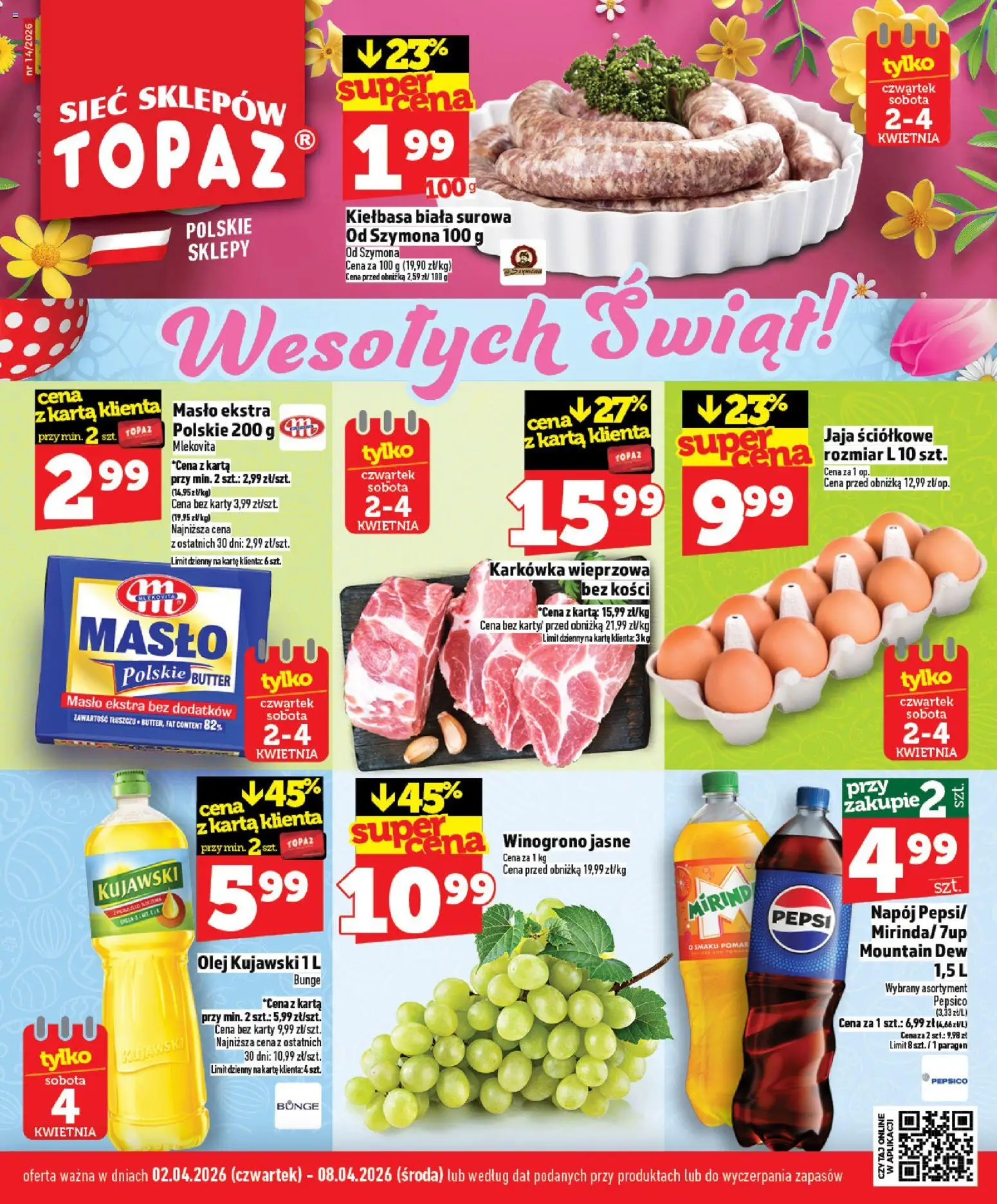 Pogląd gazetki "Topaz gazetka - MAZ" ze sklepu Topaz ważnej od 02.04.2026