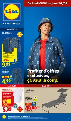 Prévisualisation de LIDL catalogue les bonnes affaires de la semaine du magasin LIDL formulaire valide 06/04/2026