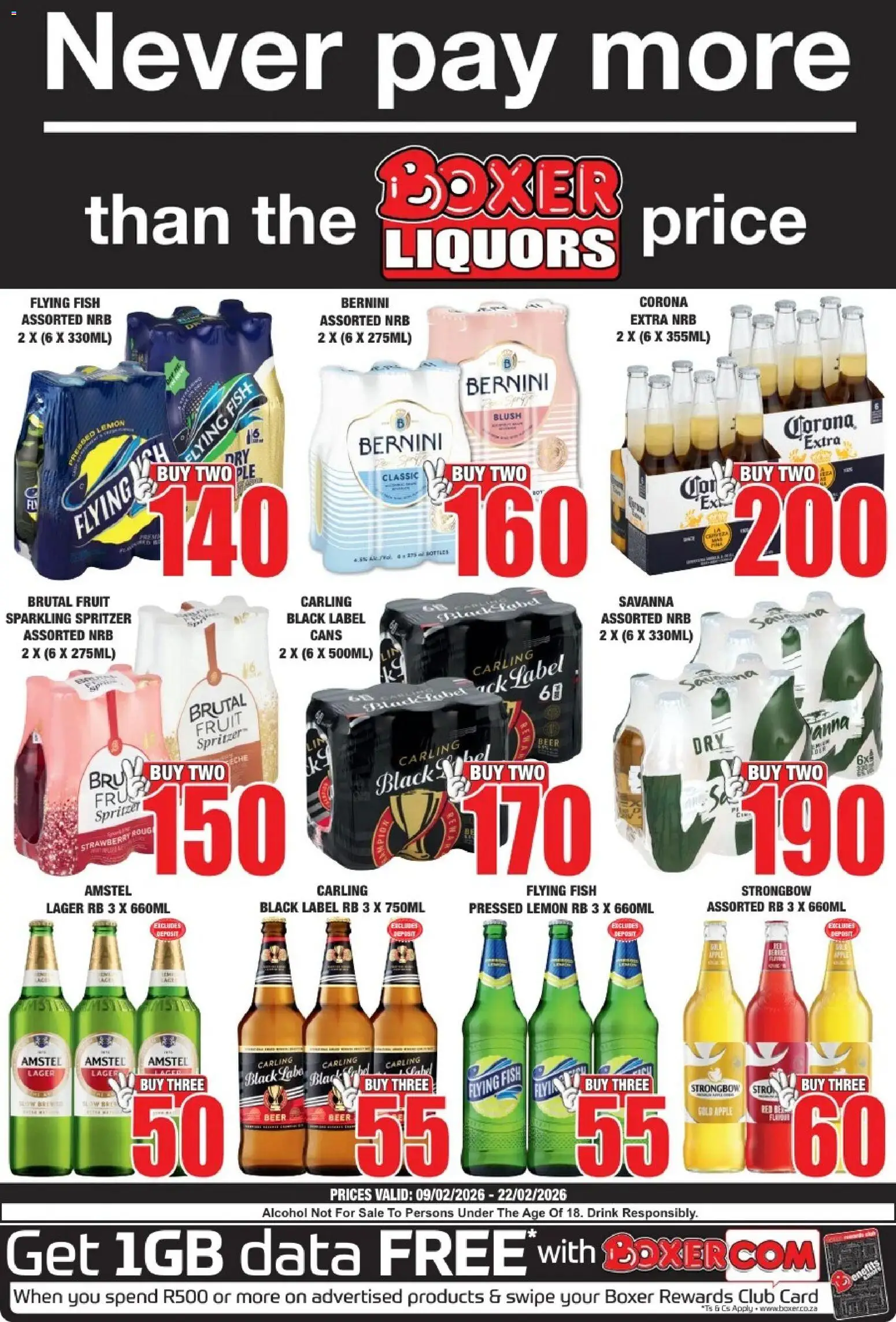 Preview of Boxer flyer valid from 09/02/2026