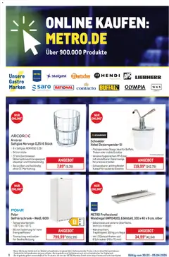 Vorschau von dem Prospekt des Geschäftes Metro, gültig ab dem 30.03.2026