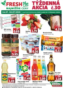 Náhľad Fresh letáku platného od 24.07.2025