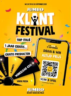Voorbeeld van Folder / Publicité van winkel JUMBO geldig vanaf 24/09/2025