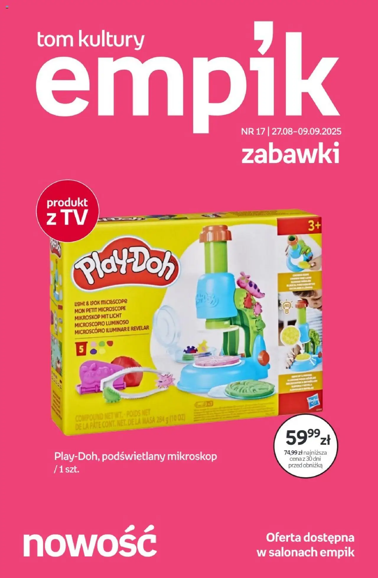 Empik Tom kultury - Zabawki od 27.08.2025 - Nowa Gazetka - Numer strony 1