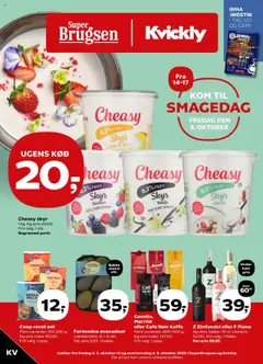 Eksempel på tilbudsavis Tilbudsavis fra butik Kvickly gyldig fra 03/10/2025