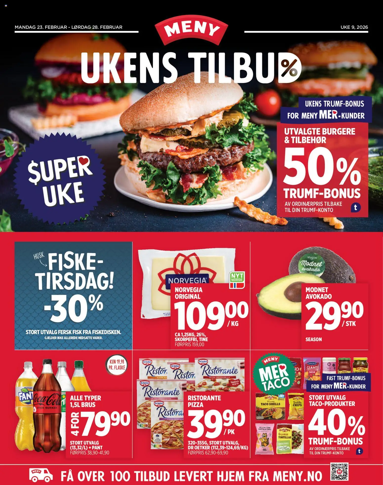 Forhåndsvis Kundeavis fra butikk Meny gyldig fra 23/02/2026