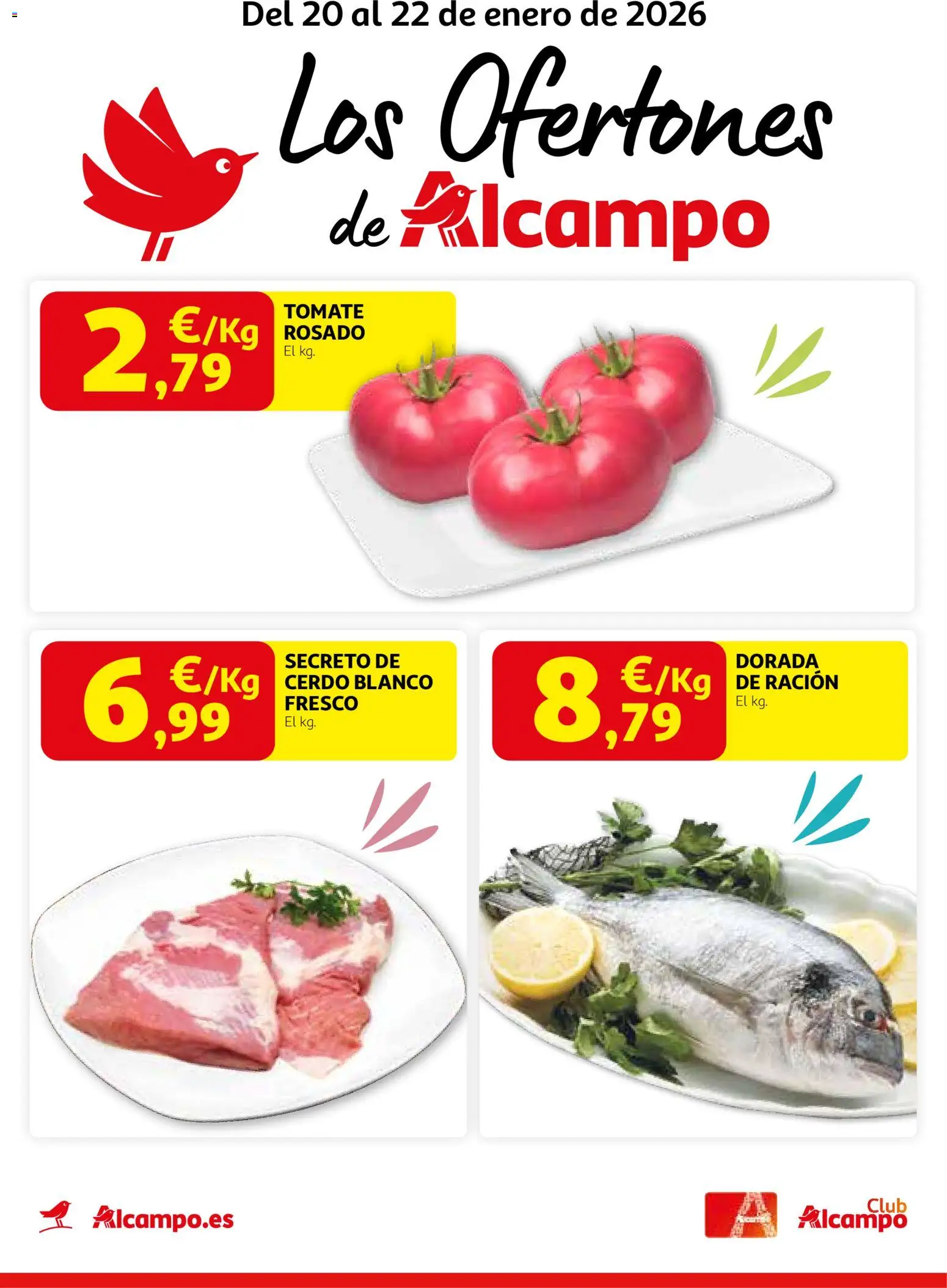 Vista previa del folleto de la tienda Alcampo válido desde el 20/01/2026 