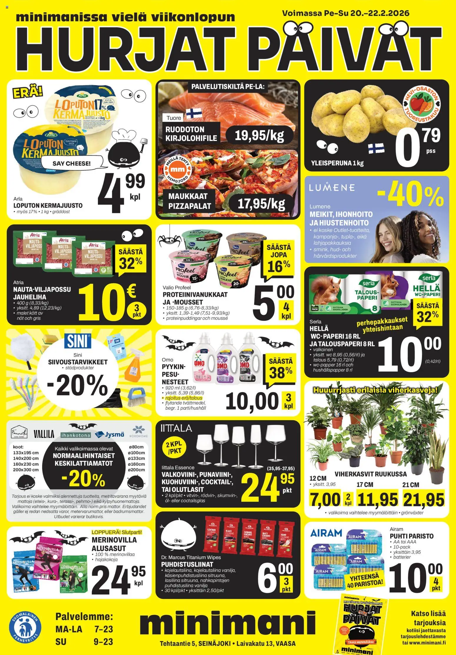 Kaupan Minimani Tarjoukset - Vaasa esikatselu, voimassa 20/02/2026