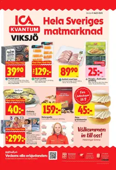 Förhandsgranska reklamblad Järfälla från butik ICA Kvantum gäller från 16/02/2026