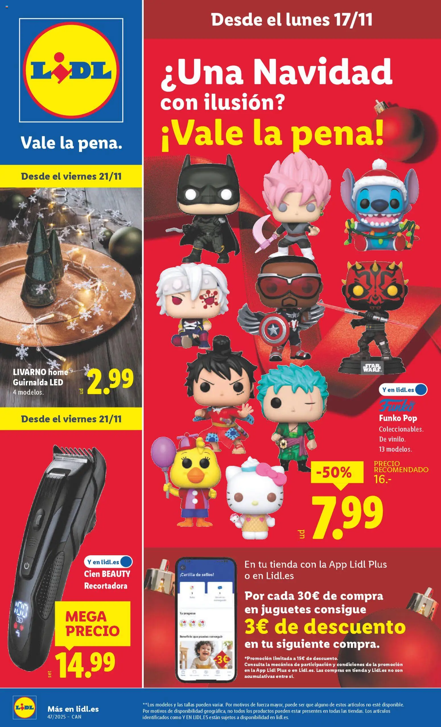 Vista previa del folleto de la tienda Lidl válido desde el 17/11/2025 