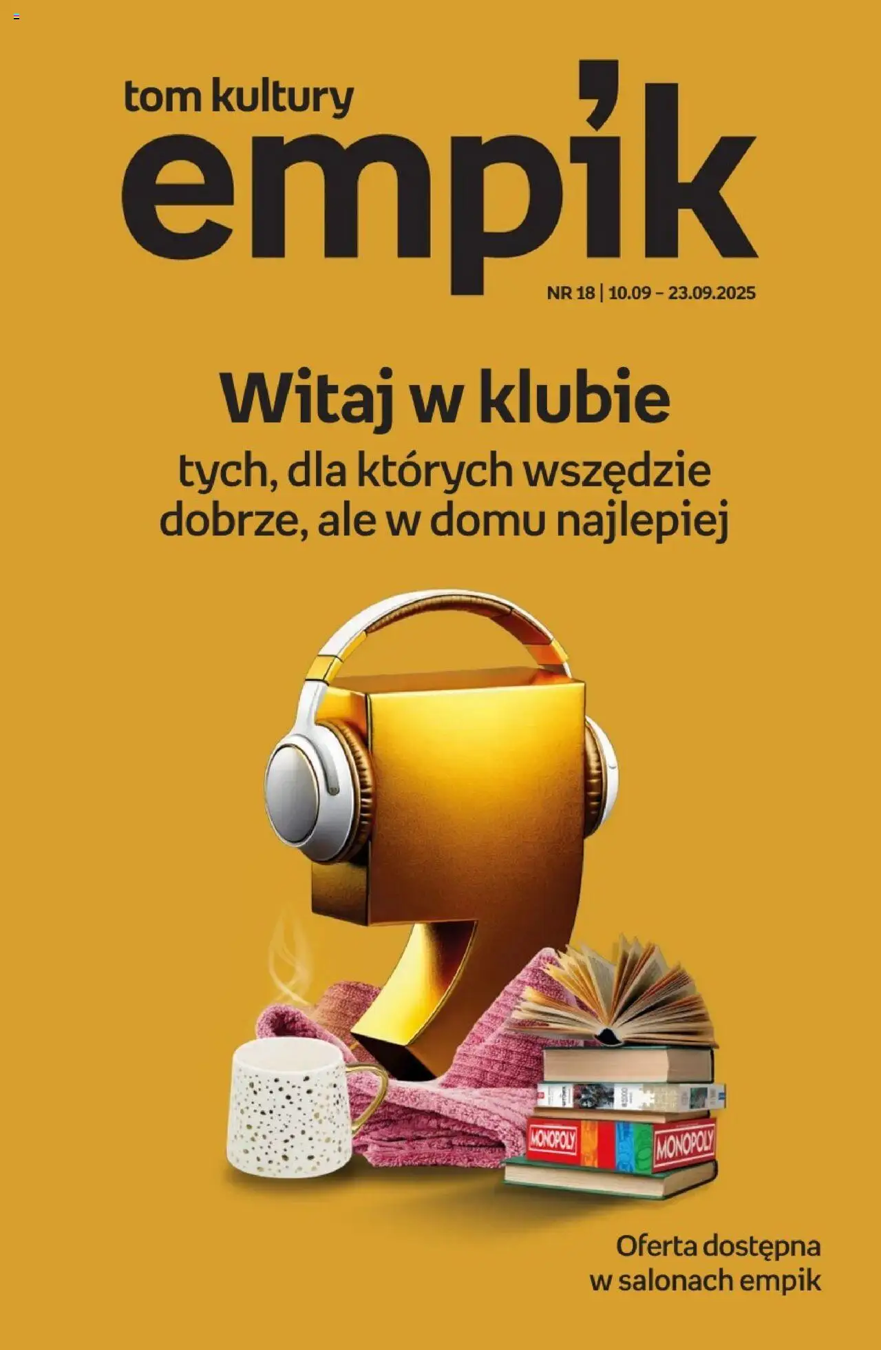 Empik Promocje od 10.09.2025 - Nowa Gazetka - Numer strony 1