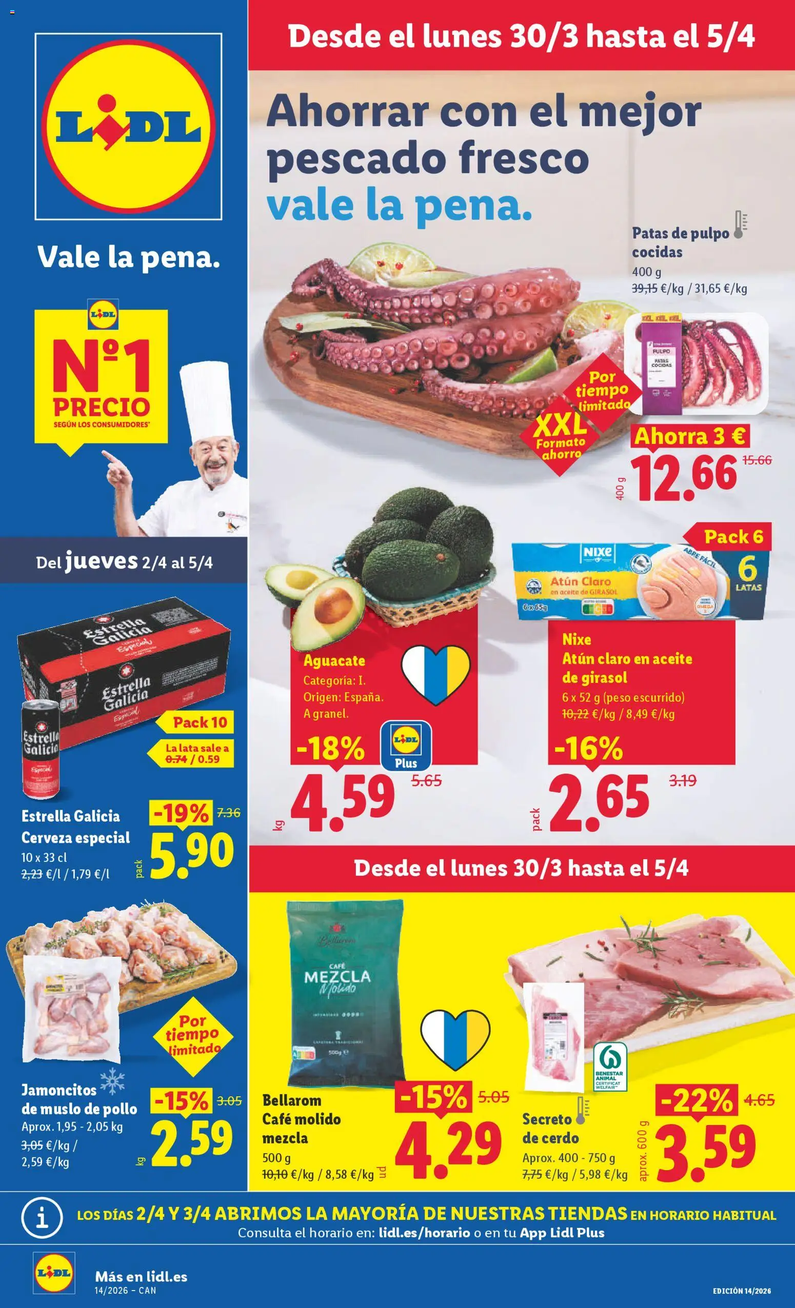 Vista previa del folleto de la tienda Lidl válido desde el 30/03/2026 
