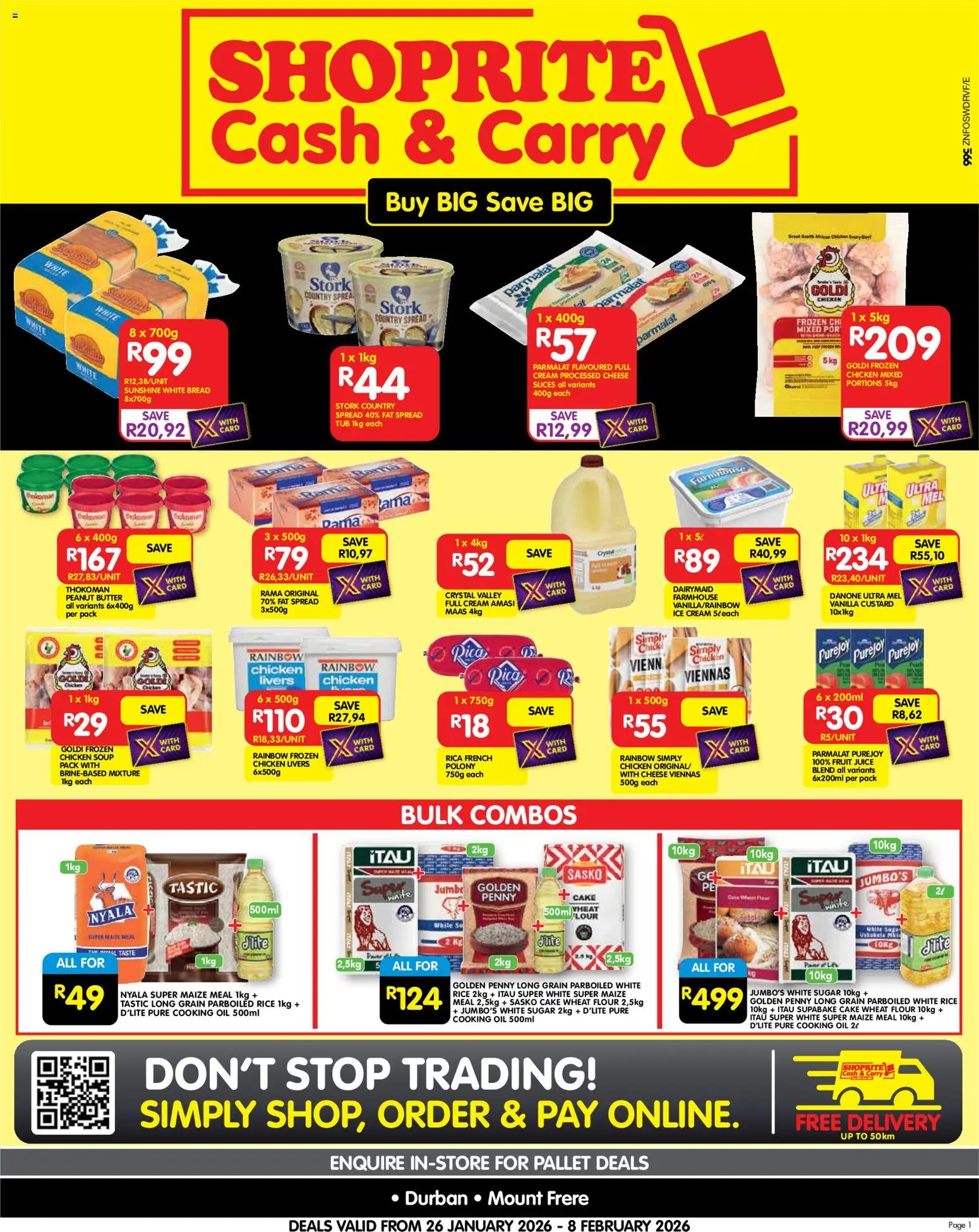Preview of Shoprite flyer valid from 26/01/2026