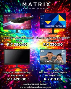 Preview of Matrix Warehouse flyer valid from 22/12/2025