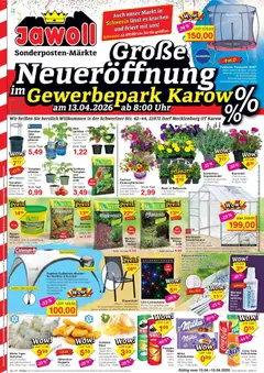 Vorschau von dem Prospekt des Geschäftes Jawoll, gültig ab dem 13.04.2026