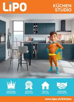 Vorschau des Merkblatts Küchenkatalog 2025 vom Shop Lipo gültig von 06.05.2025 bis 