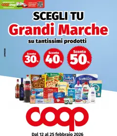Anteprima dell'opuscolo Volantino Grandi marche - La Spezia dal negozio COOP valido da 12/02/2026