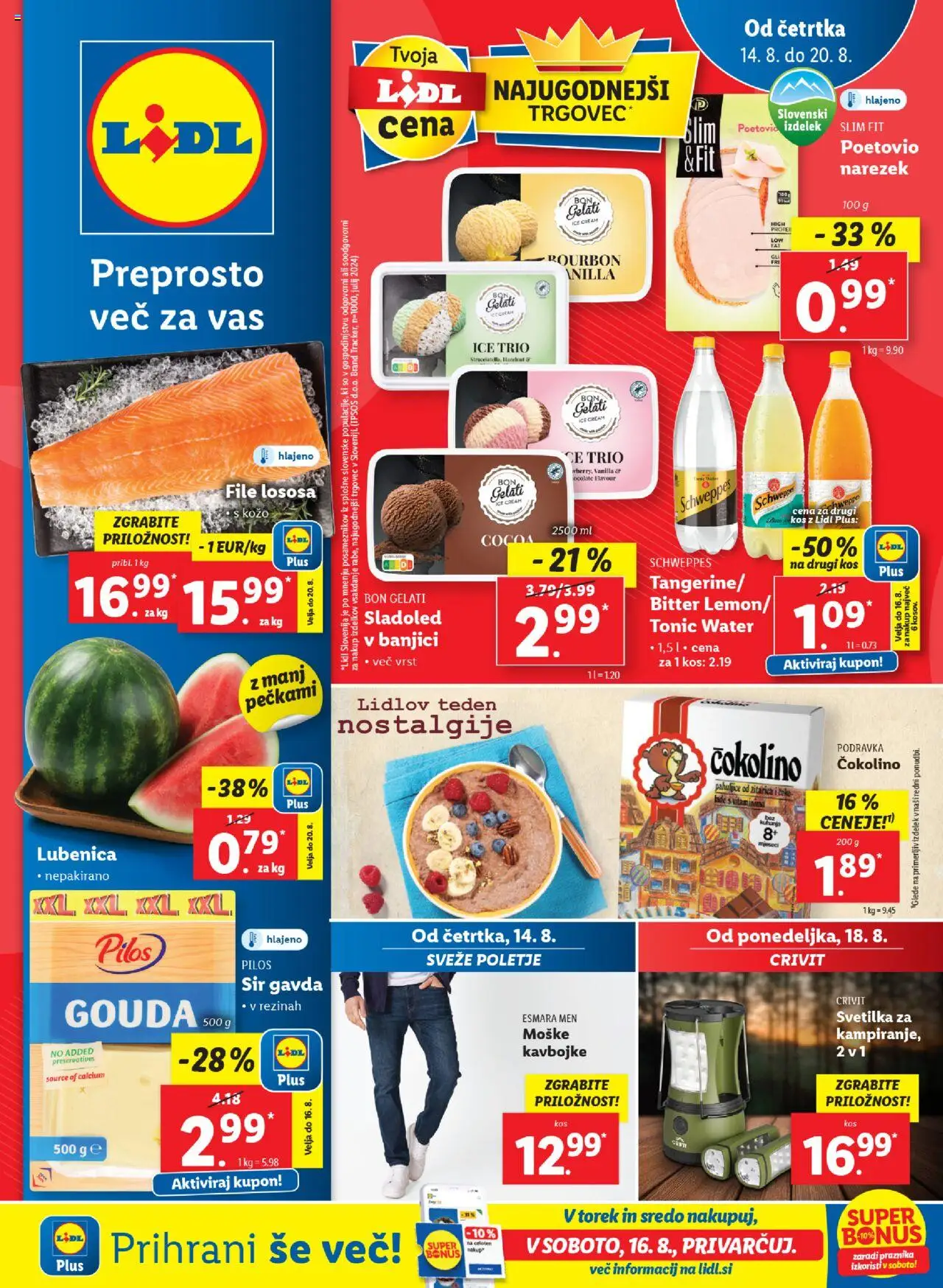 Lidl Katalog od 14.08.2025 - aktualna ponudba - stran 1