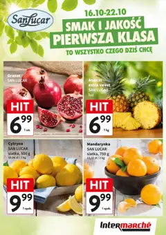 Pogląd gazetki "Świeży Hit" ze sklepu Intermarche ważnej od 16.10.2025