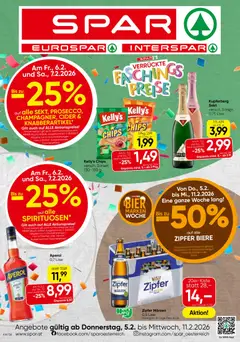 Vorschau der Angebote: Spar Salzburg gültig ab 05.02.2026