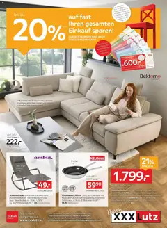 Vorschau der Angebote: XXXLutz Sitzgarniture Zell/See, Zams, Graz gültig ab 10.02.2026