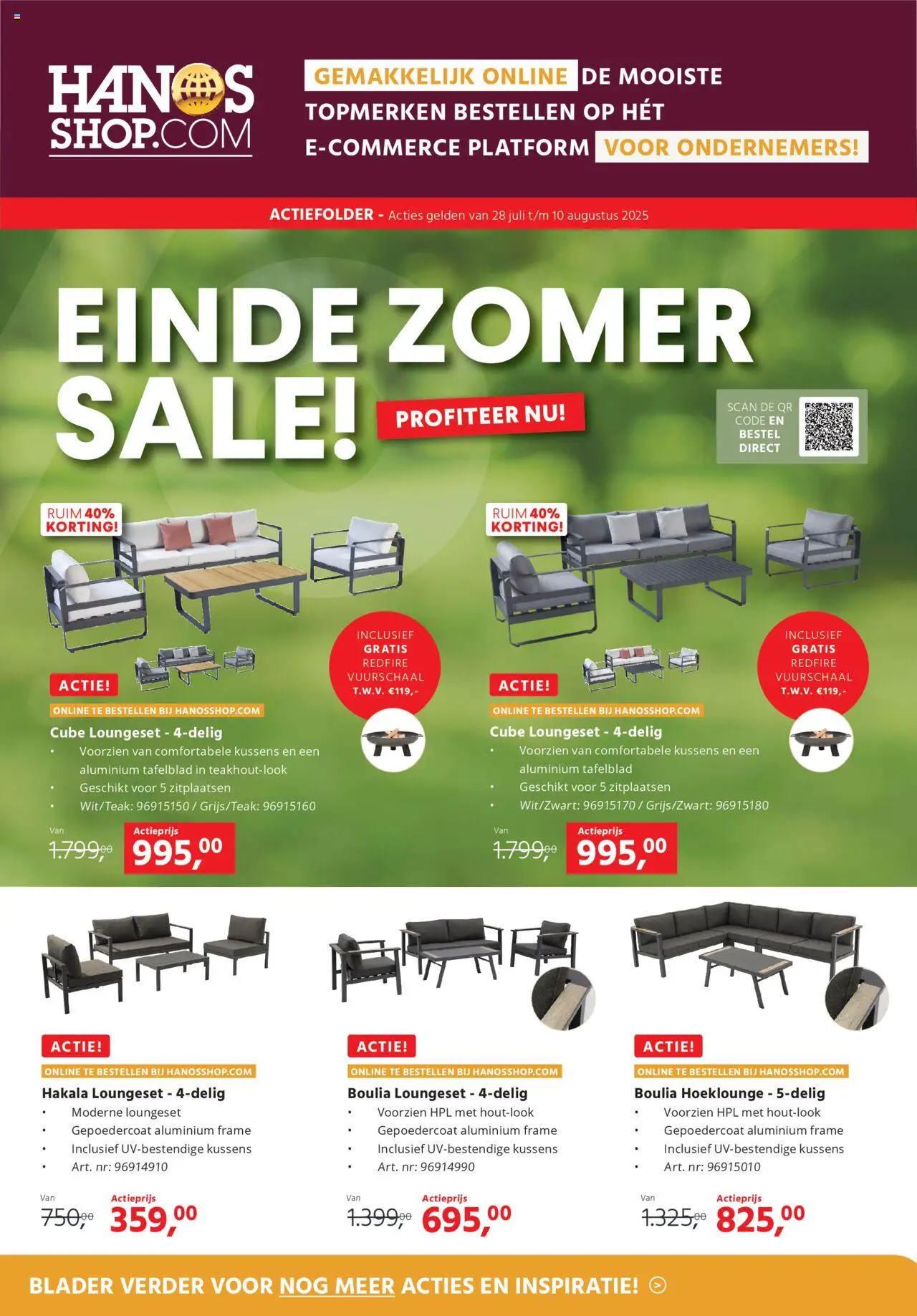 Hanos shop HANOS SHOP folder 16 geldig vanaf 28-07-2025 - Paginanummer 1