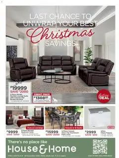 Preview of House and Home flyer valid from 08/12/2025
