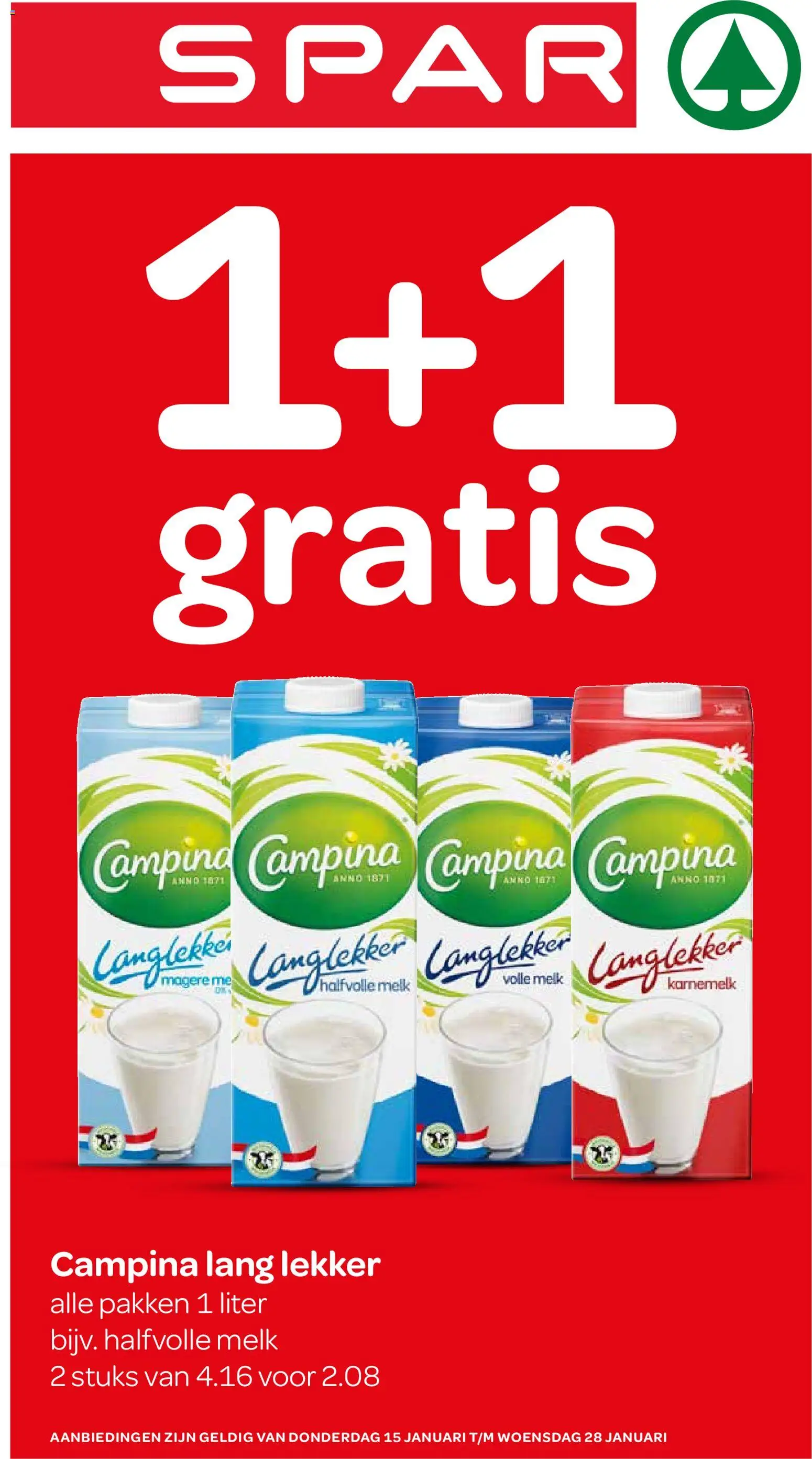 Voorbeeld van Folder van winkel Spar geldig vanaf 15-01-2026