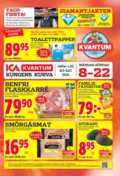 Förhandsgranska reklamblad Kungens Kurva från butik ICA Kvantum gäller från 05/01/2026