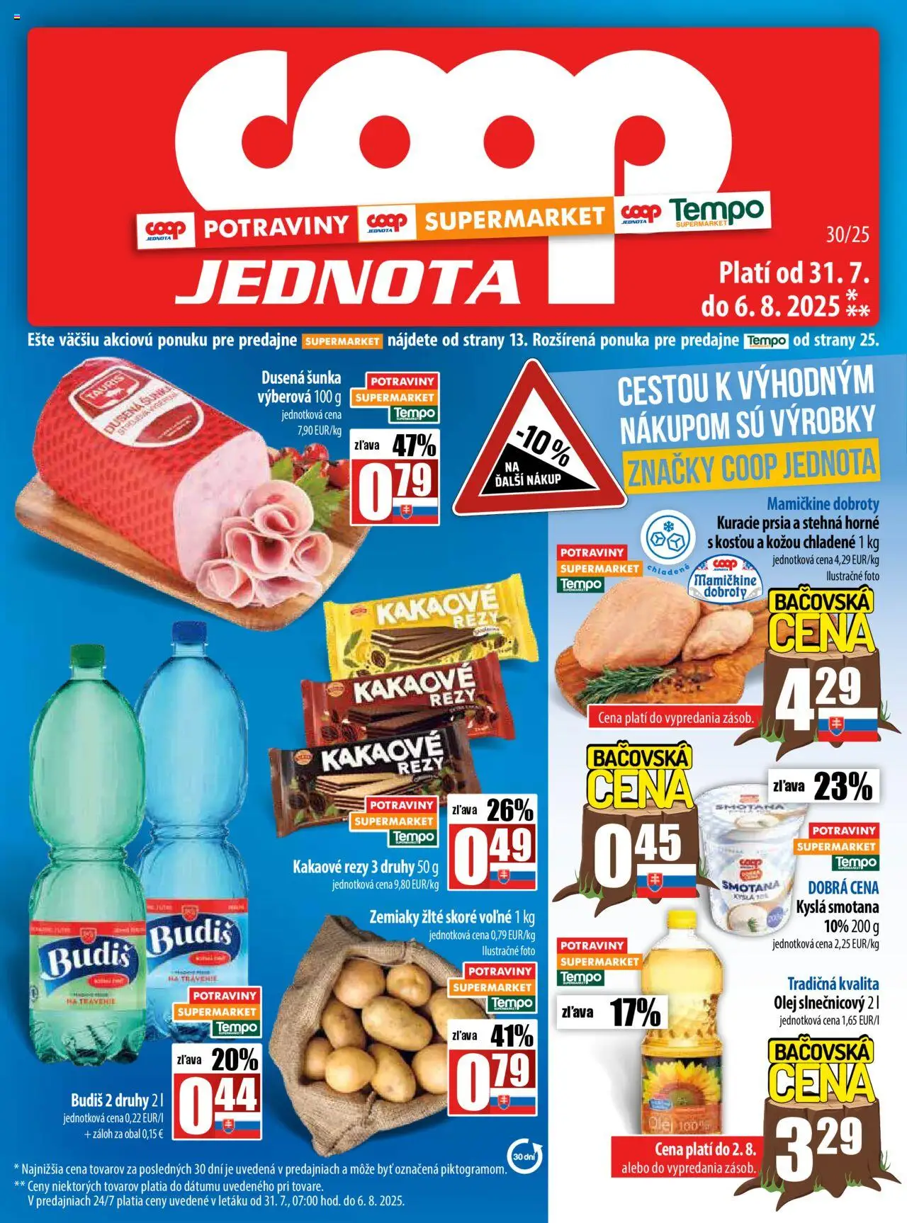 COOP Jednota leták od 31.07.2025 > Akčná ponuka online