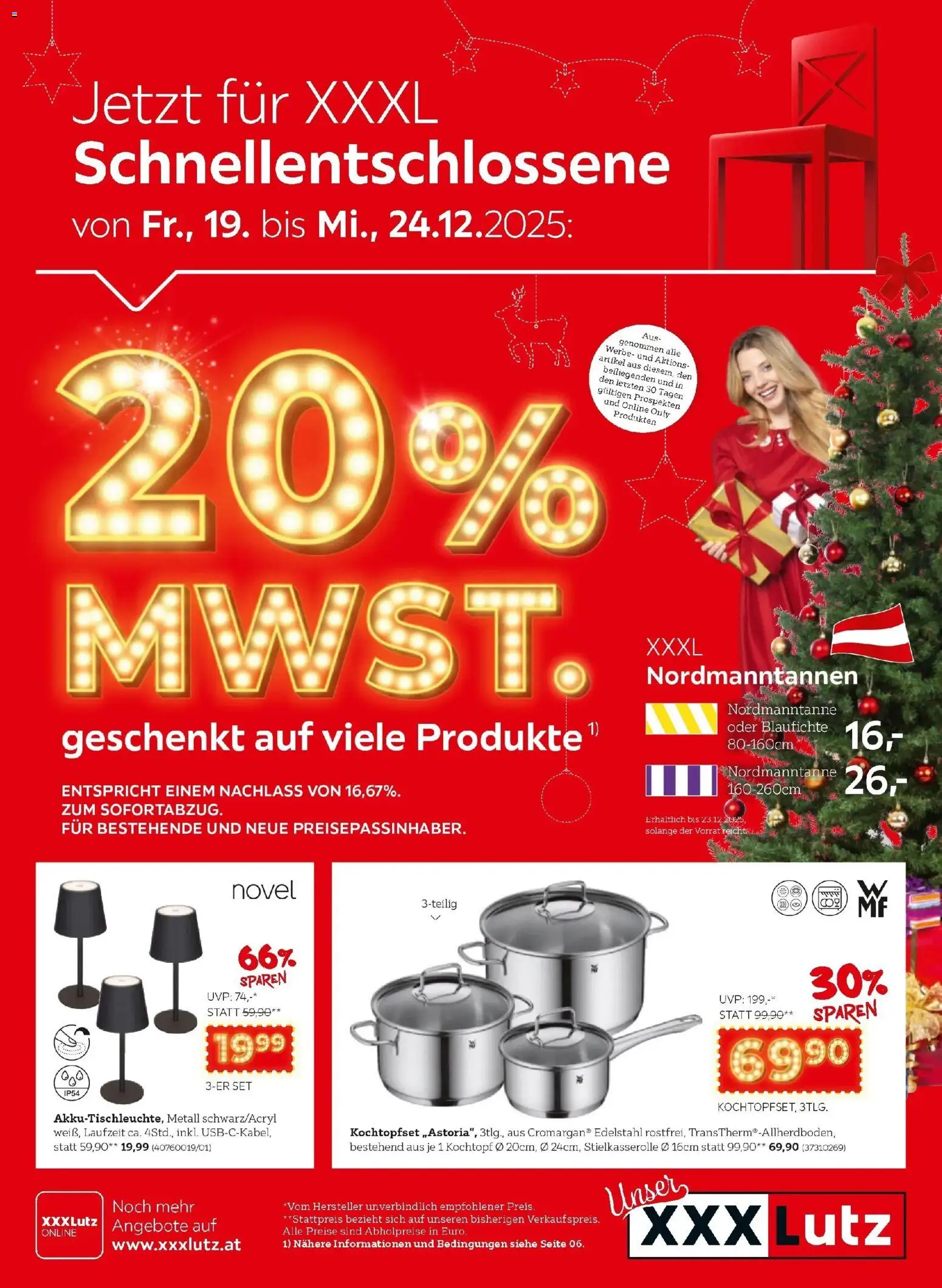 Vorschau der Angebote: XXXLutz Prospekt gültig ab 19.12.2025