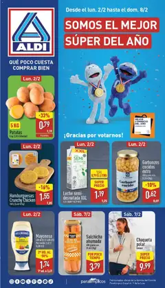 Vista previa del folleto de la tienda Aldi válido desde el 02/02/2026 