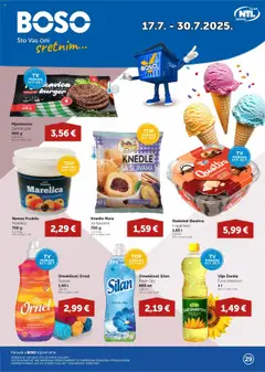 Pregled letka Katalog trgovine Boso vrijedi od 17.07.2025