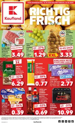 Vorschau von dem Prospekt des Geschäftes Kaufland, gültig ab dem 15.10.2025