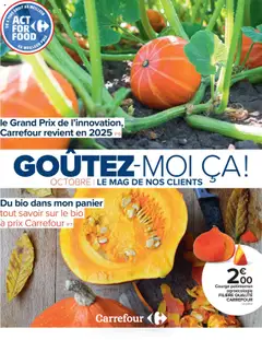 Prévisualisation de Catalogue goûtez-moi ça du magasin Carrefour formulaire valide 01/10/2025