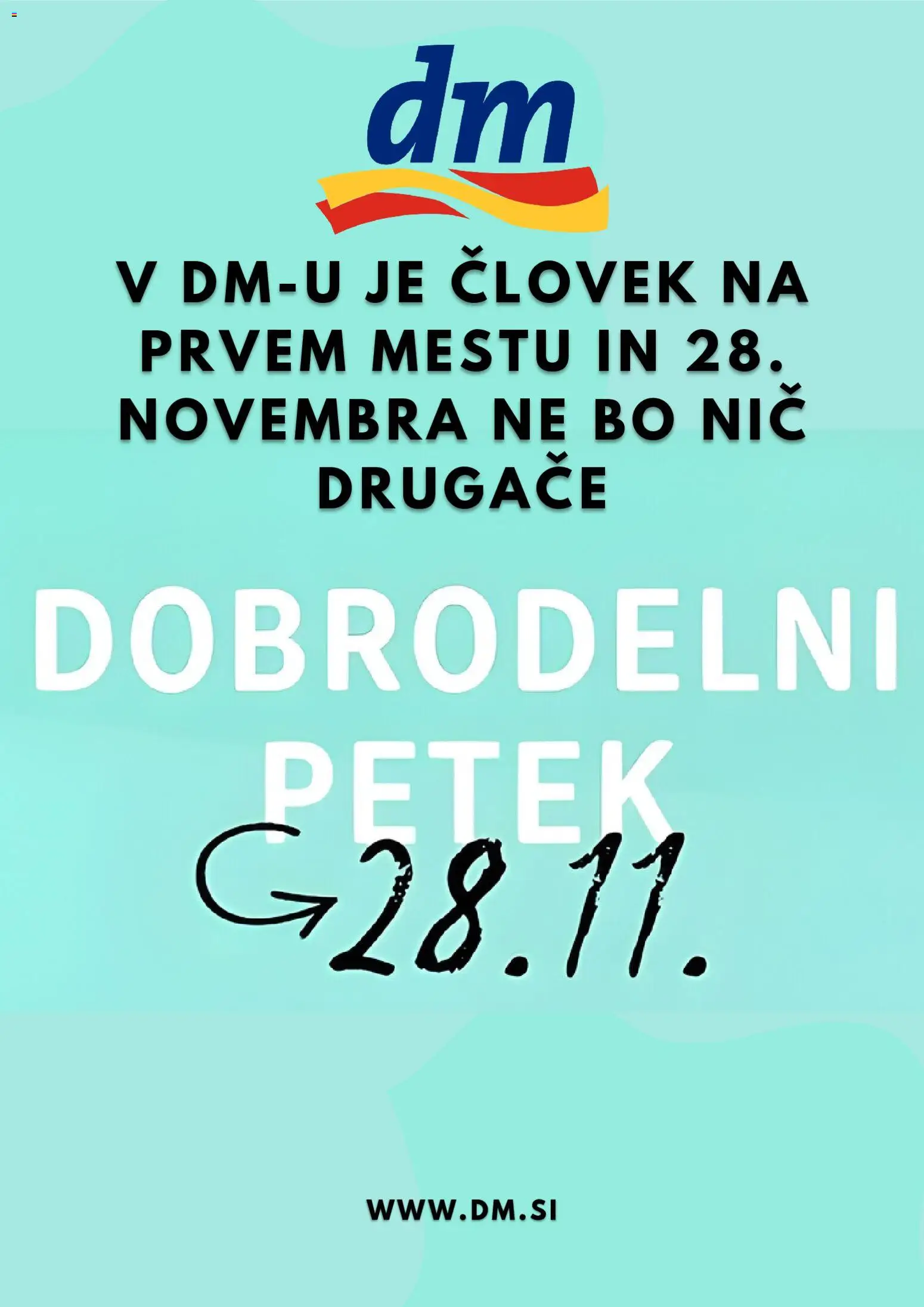Predogled kataloga iz trgovine DM Drogerie Markt veljaven od 28.11.2025