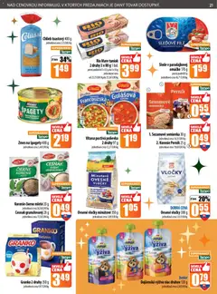 Náhľad COOP Jednota letáku platného od 04.12.2025 | Strana: 21