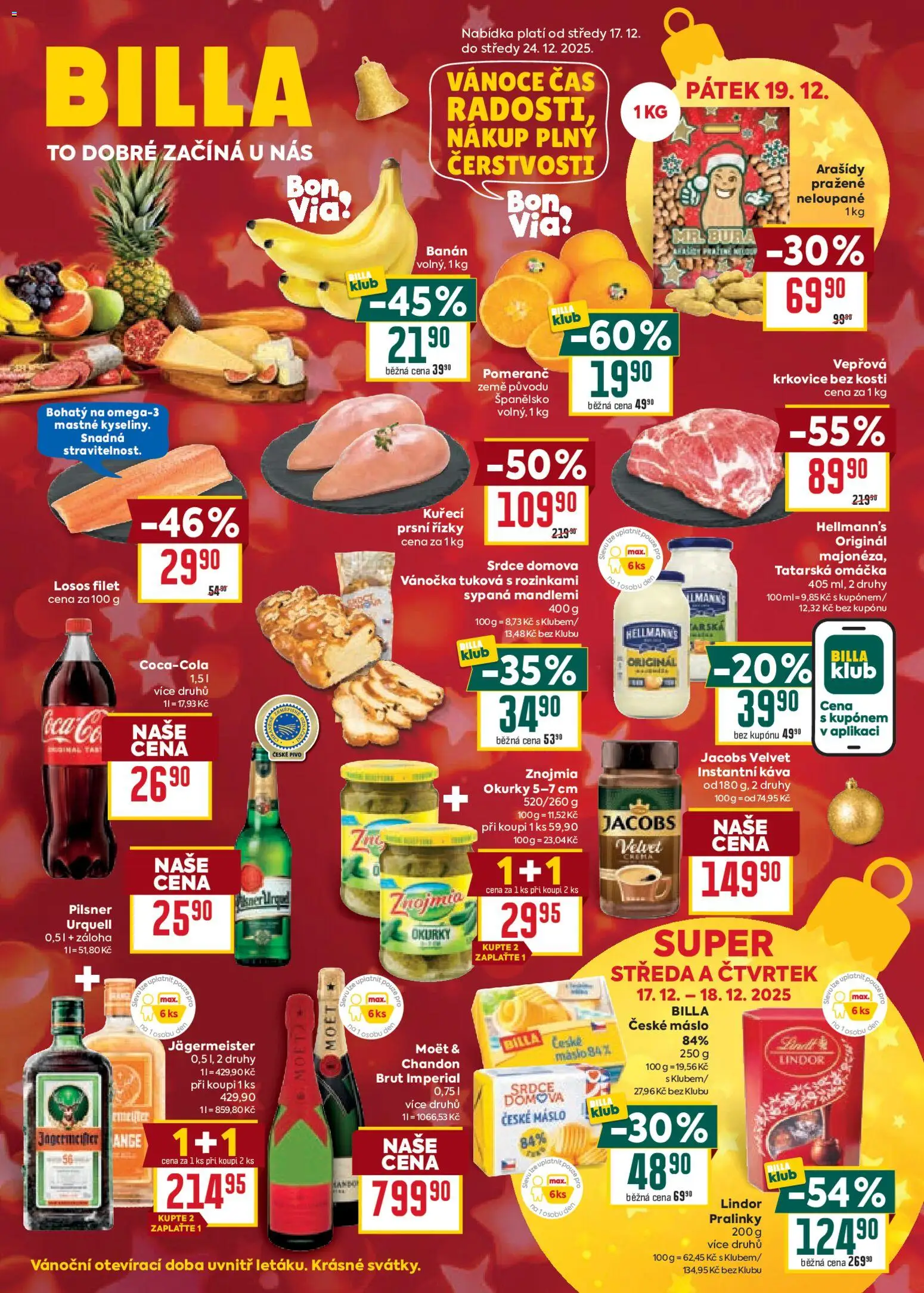 Náhled nabídky: Billa Malý leták platný od 17.12.2025