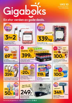 Forhåndsvis Gigaboks kundeavis fra butikk Gigaboks gyldig fra 02/03/2026