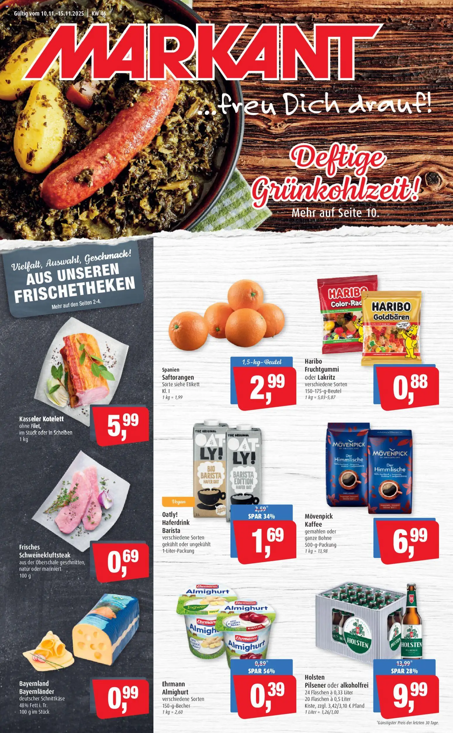 Vorschau von dem Prospekt des Geschäftes Markant, gültig ab dem 10.11.2025